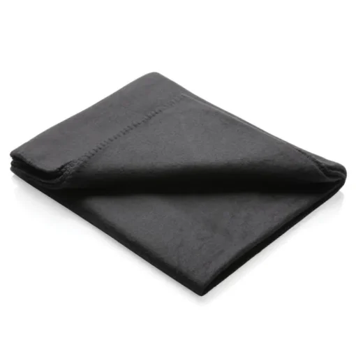Gift Campaign Coperte con logo in pile in sacchetto con coulisse 160 g/m2 Polar Soft> Coperte
