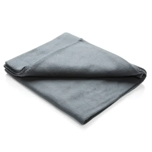 Gift Campaign Coperte con logo in pile in sacchetto con coulisse 160 g/m2 Polar Soft> Coperte