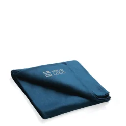 Gift Campaign Coperte con logo in pile in sacchetto con coulisse 160 g/m2 Polar Soft></noscript> Coperte