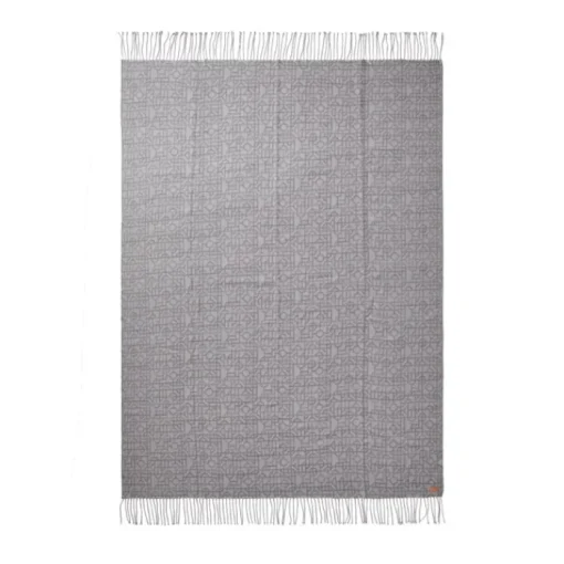 Gift Campaign Coperte con motivo geometrico con frange 130x170cm Geometric Luxe> Coperte