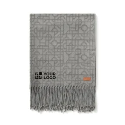 Gift Campaign Coperte con motivo geometrico con frange 130x170cm Geometric Luxe></noscript> Coperte