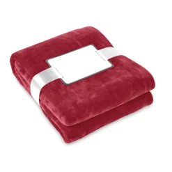 Gift Campaign Coperte in flanella con nastro e biglietto personalizzabile Verbier> Coperte