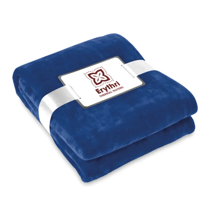 Gift Campaign Coperte in flanella con nastro e biglietto personalizzabile Verbier> Coperte