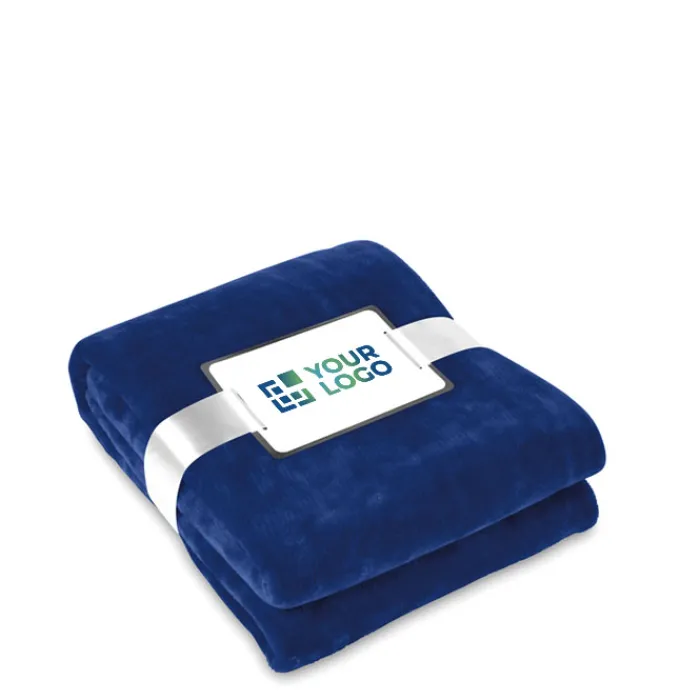 Gift Campaign Coperte in flanella con nastro e biglietto personalizzabile Verbier> Coperte