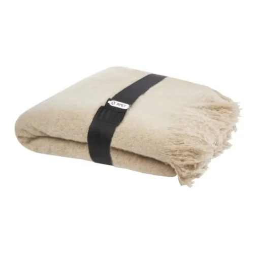 Gift Campaign Coperte morbide in RPET consegnata con nastro 215 g/m2 Mohair> Coperte