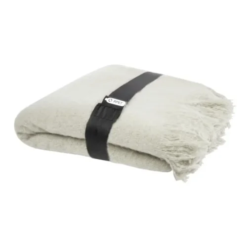 Gift Campaign Coperte morbide in RPET consegnata con nastro 215 g/m2 Mohair> Coperte