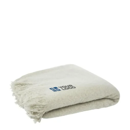 Gift Campaign Coperte morbide in RPET consegnata con nastro 215 g/m2 Mohair> Coperte