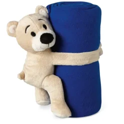 Gift Campaign Coperte personalizzate in pile in tanti colori con peluche orso Oso> Regali Per Bambini|Coperte