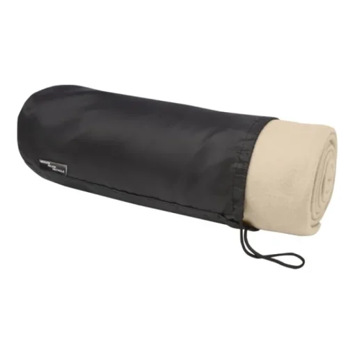 Gift Campaign Coperte personalizzate pile tanti colori in sacchetto coulisse RPET> Coperte