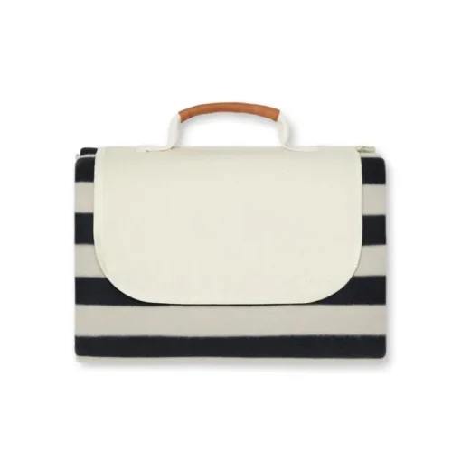 Gift Campaign Coperte picnic in pile a righe richiudibile con manico Picnic EcoSoft> Gadget Ecologici|Coperte