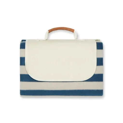 Gift Campaign Coperte picnic in pile a righe richiudibile con manico Picnic EcoSoft> Gadget Ecologici|Coperte