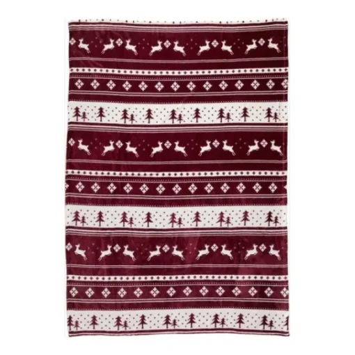 Gift Campaign Coperte pubblicitarie con motivi natalizi stampati 260 g/m2> Coperte