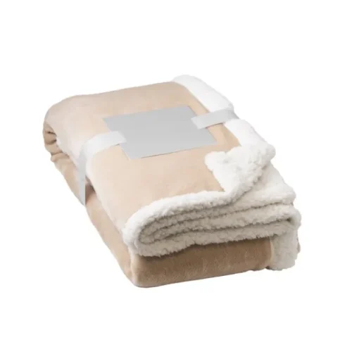 Gift Campaign Coperte reversibili con zip bordo 225 g/m2 Sant Moritz> Coperte