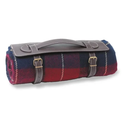 Gift Campaign Coperte scozzesi richiudibili con cinte e manico Oxford> Coperte