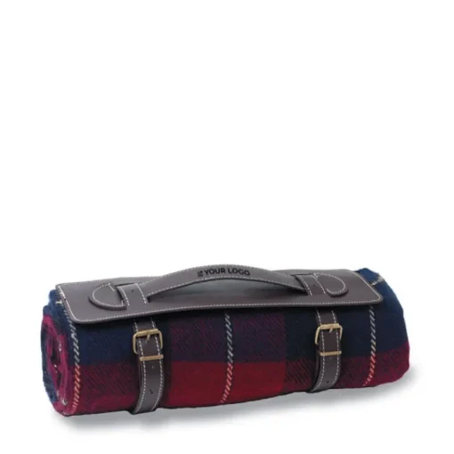 Gift Campaign Coperte scozzesi richiudibili con cinte e manico Oxford> Coperte