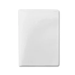Gift Campaign Copertina portadocumenti in PVC con 2 scomparti interni trasparenti> Portafogli