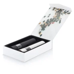 Gift Campaign Coppia di macina sale e pepe elettrico in ABS con finitura in gomma></noscript> Altri Utensili Da Cucina