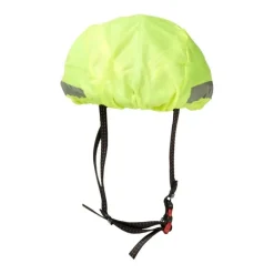 Gift Campaign Copri casco promozionale fluo per bici con fasce riflettenti Reflex></noscript> Gadget Per Bicicletta|Impermeabili