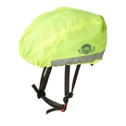 Gift Campaign Copri casco promozionale fluo per bici con fasce riflettenti Reflex></noscript> Gadget Per Bicicletta|Impermeabili