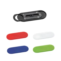 Gift Campaign Copri webcam personalizzato con logo con apertura scorrevole Spyshield></noscript> Copri Webcam