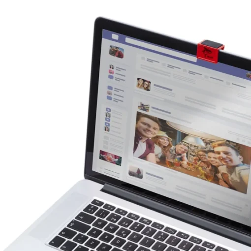 Gift Campaign Copri webcam personalizzato con pulisci schermo integrato Clip> Copri Webcam|Gadget Per L'Ufficio