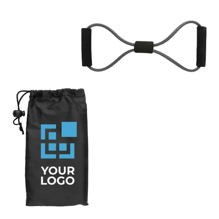 Gift Campaign Corda elastica con manici per esercizi con sacchetto Multitensione> Gadget Palestra