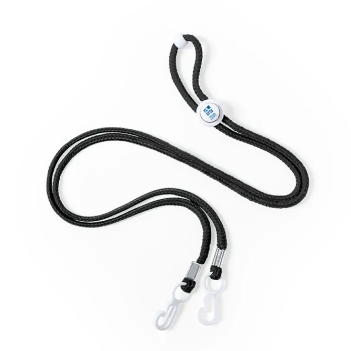 Gift Campaign Cordino per mascherine ganci di sicurezza e clip 5 colori Corporative> Gadget Per Medici E Infermieri