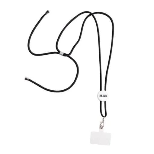 Gift Campaign Cordino porta cellulare in rPET regolabile e personalizzabile> Lanyard E Porta Badge Personalizzati
