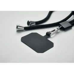 Gift Campaign Cordino tubolare porta telefono in RPET di colore></noscript> Lanyard E Porta Badge Personalizzati