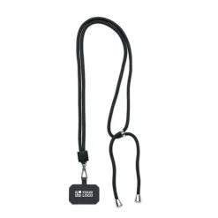 Gift Campaign Cordino tubolare porta telefono in RPET di colore></noscript> Lanyard E Porta Badge Personalizzati