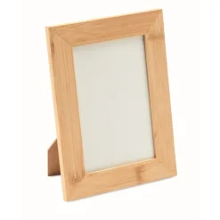 Gift Campaign Cornice promozionale con logo in legno rettangolare 10x15cm Wood> Gadget Per L'Ufficio