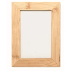 Gift Campaign Cornice promozionale con logo in legno rettangolare 10x15cm Wood></noscript> Gadget Per L'Ufficio