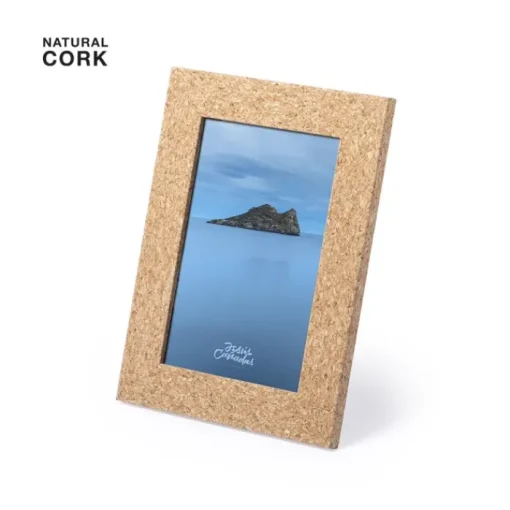 Gift Campaign Cornice rettangolare personalizzabile in sughero 10x15cm Cork> Gadget Per L'Ufficio
