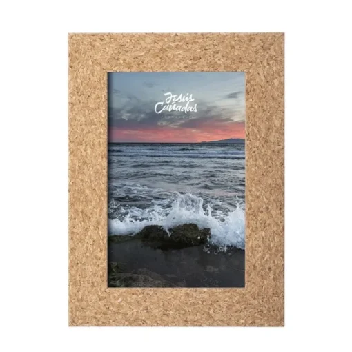 Gift Campaign Cornice rettangolare personalizzabile in sughero 10x15cm Cork> Gadget Per L'Ufficio