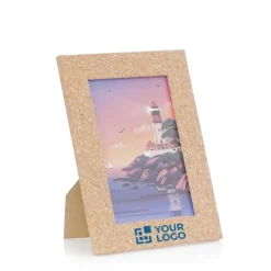 Gift Campaign Cornice rettangolare personalizzabile in sughero 10x15cm Cork></noscript> Gadget Per L'Ufficio
