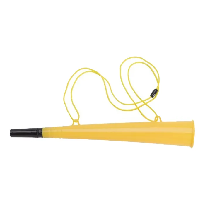 Gift Campaign Corno da stadio in PP con cordoncino da 100 cm e chiusura di sicurezza> Gadget Per Eventi Sportivi