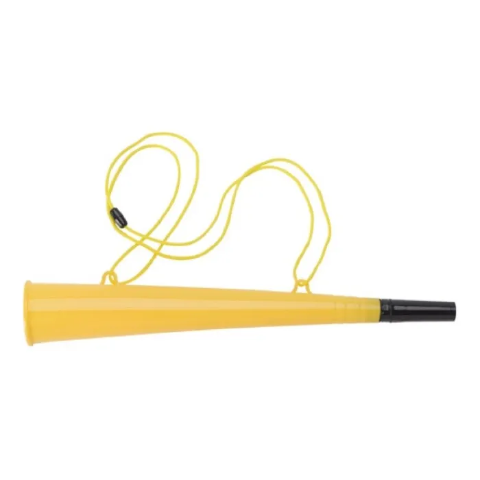 Gift Campaign Corno da stadio in PP con cordoncino da 100 cm e chiusura di sicurezza> Gadget Per Eventi Sportivi