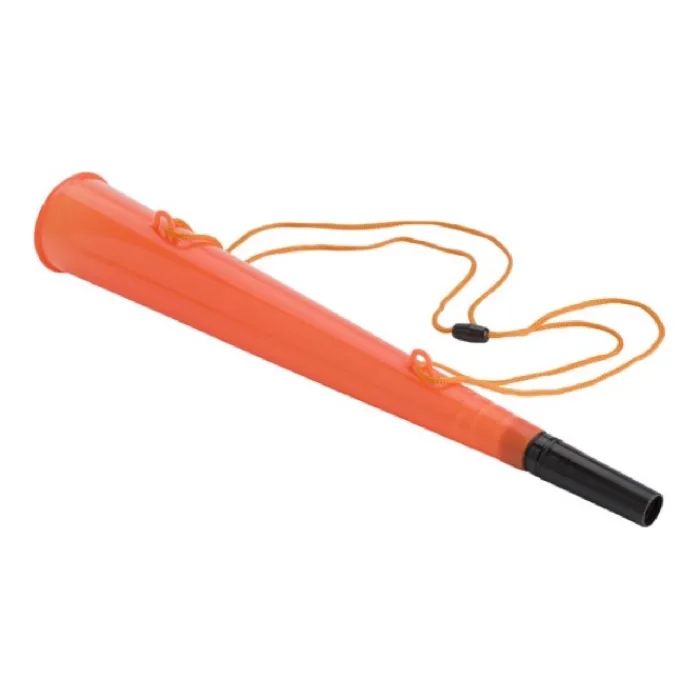 Gift Campaign Corno da stadio in PP con cordoncino da 100 cm e chiusura di sicurezza> Gadget Per Eventi Sportivi