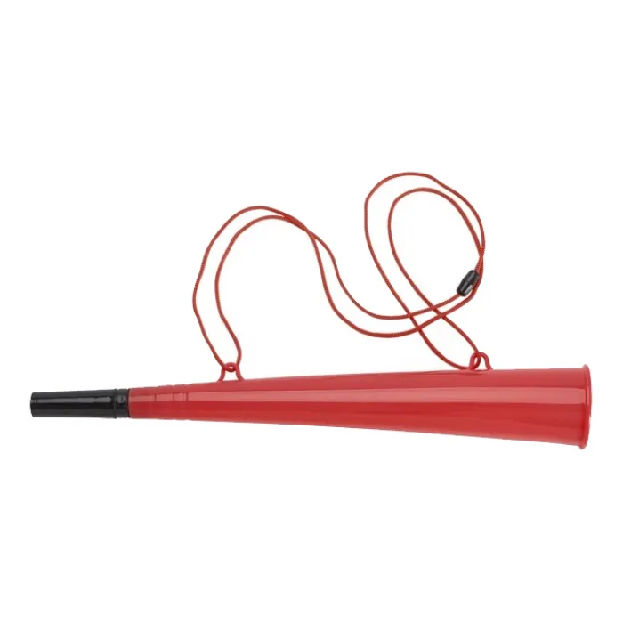 Gift Campaign Corno da stadio in PP con cordoncino da 100 cm e chiusura di sicurezza> Gadget Per Eventi Sportivi