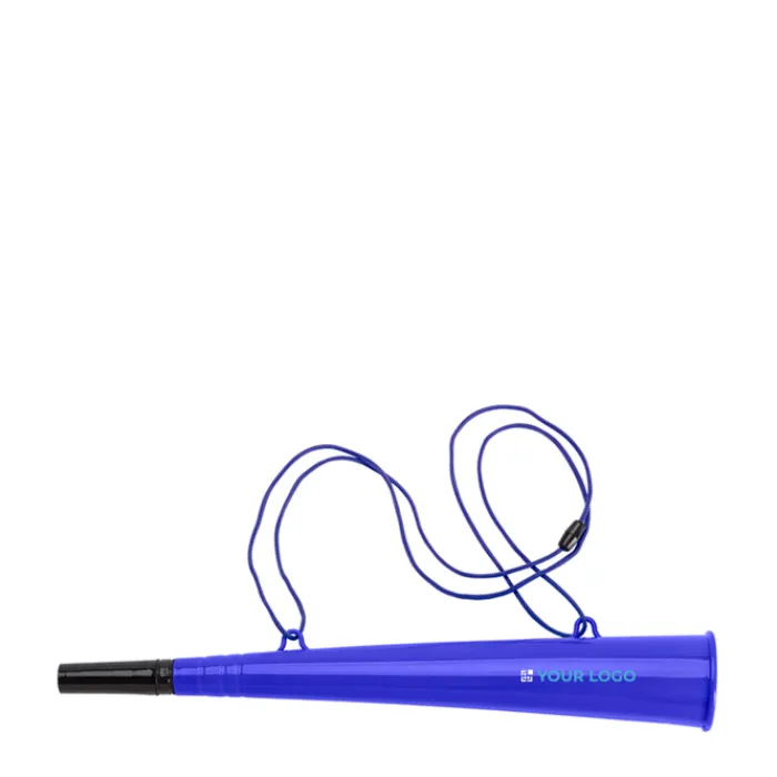Gift Campaign Corno da stadio in PP con cordoncino da 100 cm e chiusura di sicurezza> Gadget Per Eventi Sportivi