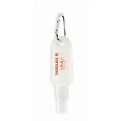 Gift Campaign Crema solare spray promozionale con protezione SPF25 da 30 ml Hook></noscript> Gadget Da Mare