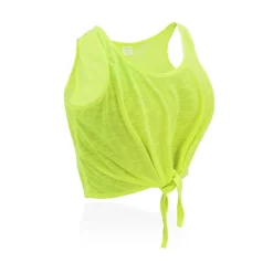 Gift Campaign Crop top da donna con nodo in in morbido poliestere 130 g/m2></noscript> Gadget Palestra|Magliette Personalizzate