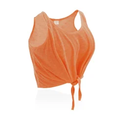 Gift Campaign Crop top da donna con nodo in in morbido poliestere 130 g/m2></noscript> Gadget Palestra|Magliette Personalizzate