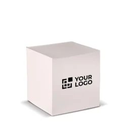 Gift Campaign Cubo di 840 foglietti bianchi di carta riciclata 90g/m2 per appunti> Post-It E Memo|Block Notes