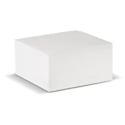 Gift Campaign Cubo di 420 foglietti bianchi di carta riciclata 90g/m2 per annotare> Post-It E Memo|Block Notes