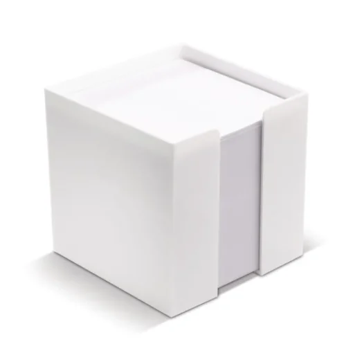 Gift Campaign Cubo di plastica porta notes con 800 foglietti da 90g/m2> Post-It E Memo