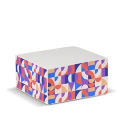 Gift Campaign Cubo post-it con 420 foglietti lisci certificati FSC 10x10x5cm 90g/m2> Block Notes