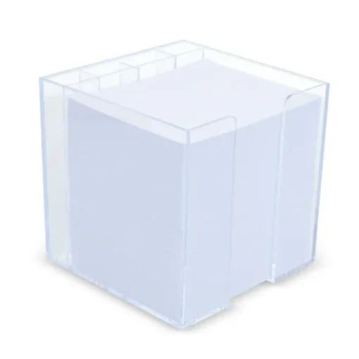 Gift Campaign Cubo post-it con 800 foglietti lisci FSC in scatola con scomparti> Block Notes