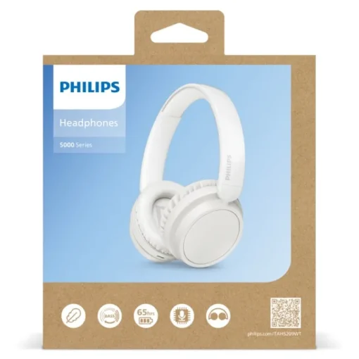 Gift Campaign Cuffie a bottone pieghevoli con lunga autonomia Philips> Auricolari Personalizzati