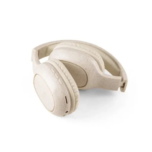 Gift Campaign Cuffie bluetooth pieghevoli in fibra di paglia di grano e ABS Fold> Cuffie Personalizzate
